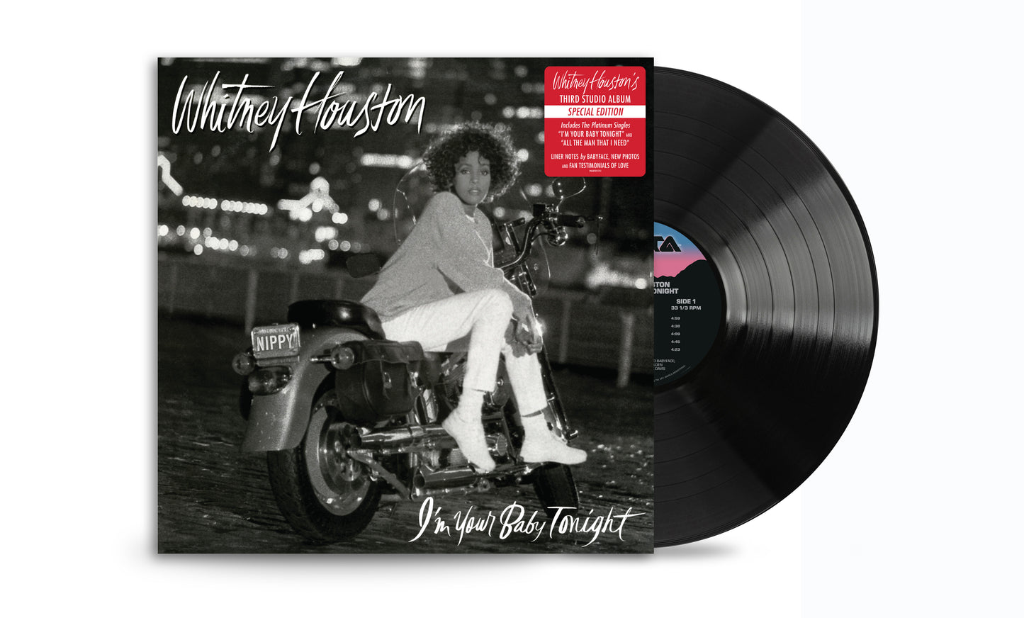Whitney Houston LP - I'M Your Baby Tonight