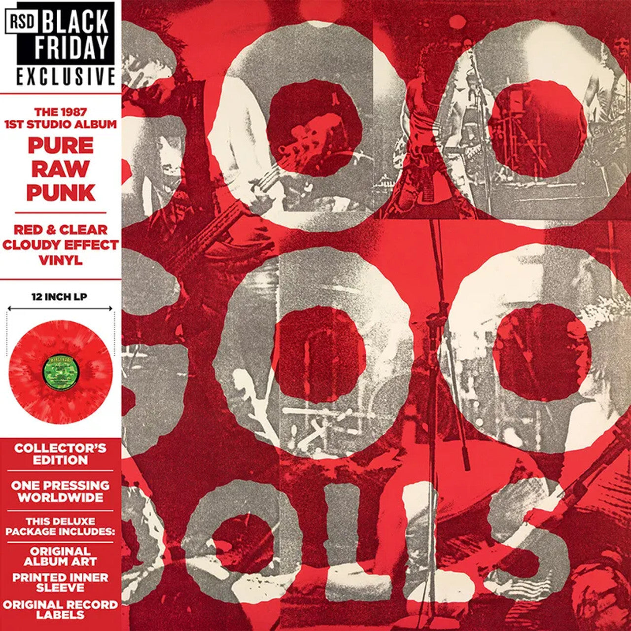 Goo Goo Dolls LP - Goo Goo Dolls (Black Friday Ltd.Cloudy Red&White Vinyl) | Buy Now For 39.99