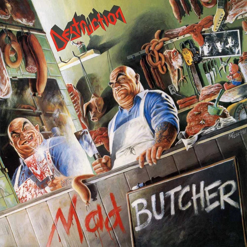 Destruction LP - Mad Butcher (Mixed Splatter Vinyl) | Buy Now For 49.99