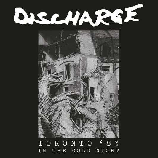 Discharge LP - In The Cold Night - Toronto 1983 (White Vinyl) | Buy Now For 29.99