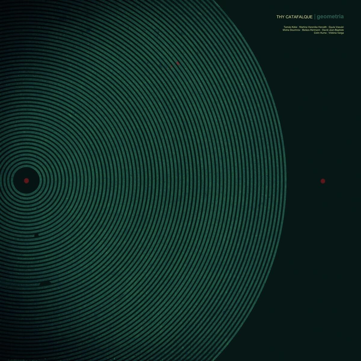 Thy Catafalque LP - Geometria (2018) (Black And Green Sunburst Vinyl) | Buy Now For 54.99
