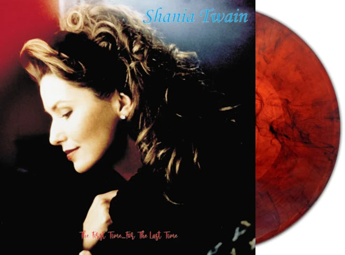 Shania Twain LP - The First Time For The Last Time (Red Marble Vinyl)