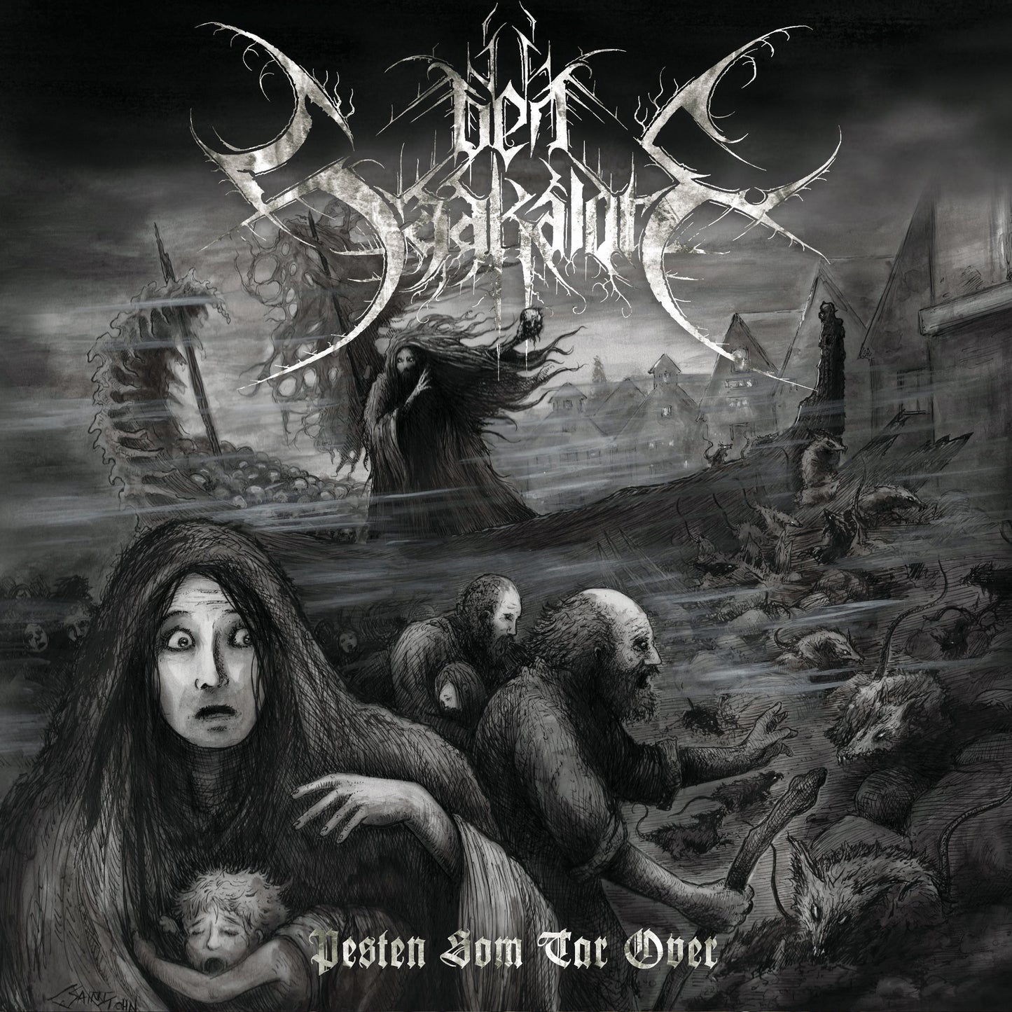 Den Saakaldte LP - Pesten Som Tar Over (Coloured Vinyl) (2Lp) | Buy Now For 44.99
