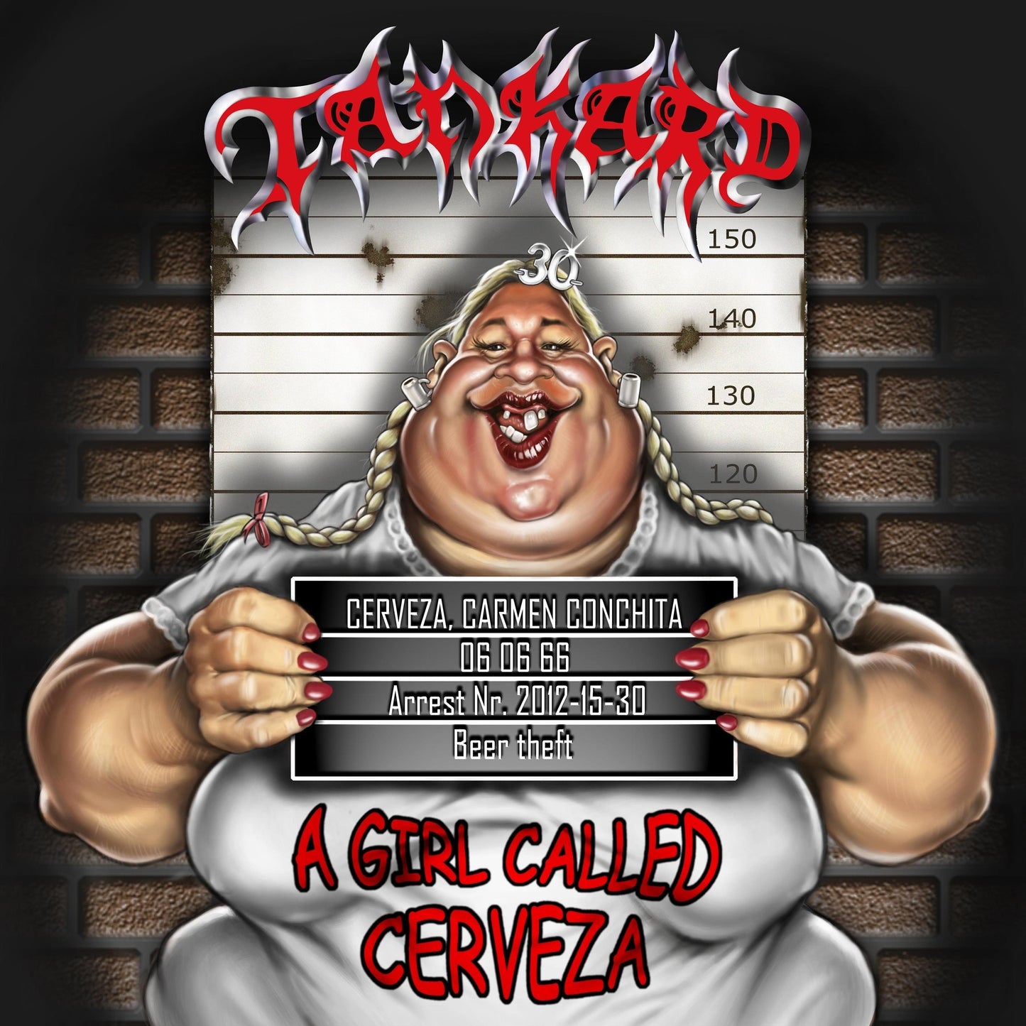 Tankard LP - A Girl Called Cerveza (White/Black/Red Vinyl) (2Lp) | Buy Now For 69.99