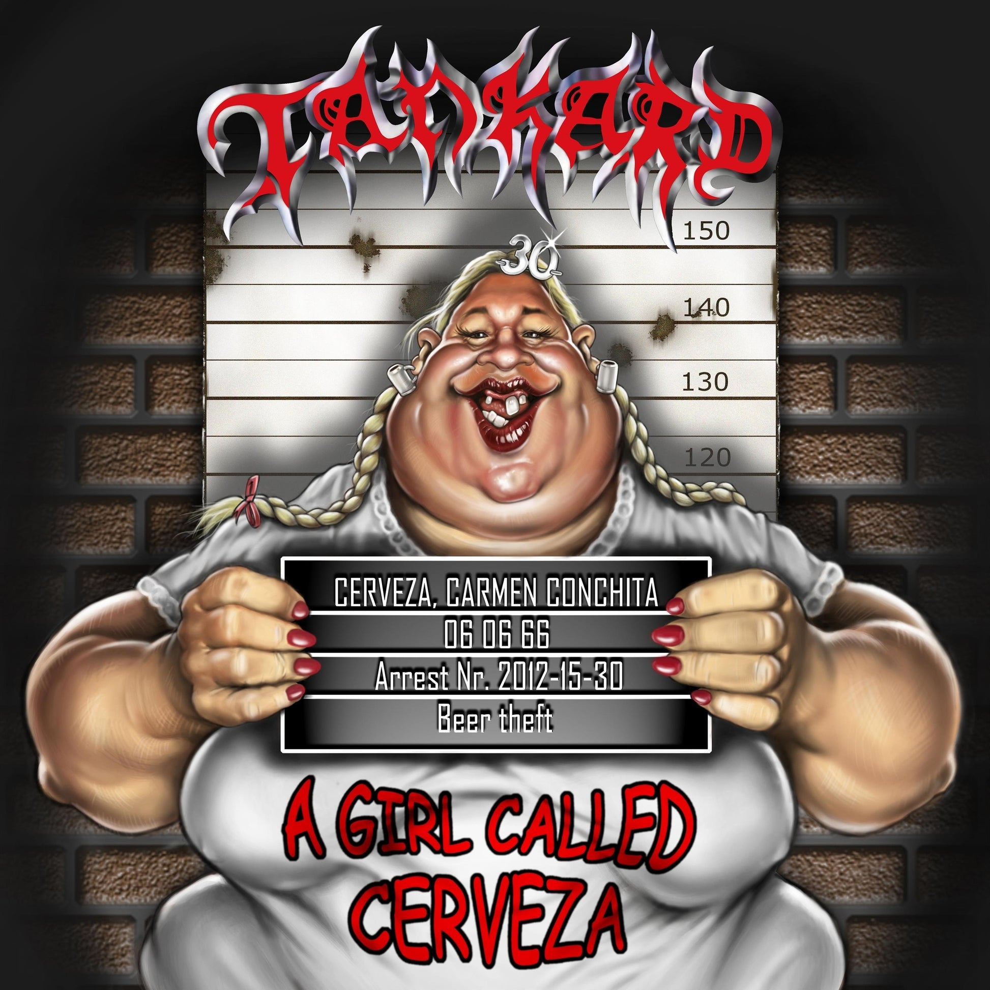 Tankard LP - A Girl Called Cerveza (White/Black/Red Vinyl) (2Lp) | Buy Now For 69.99