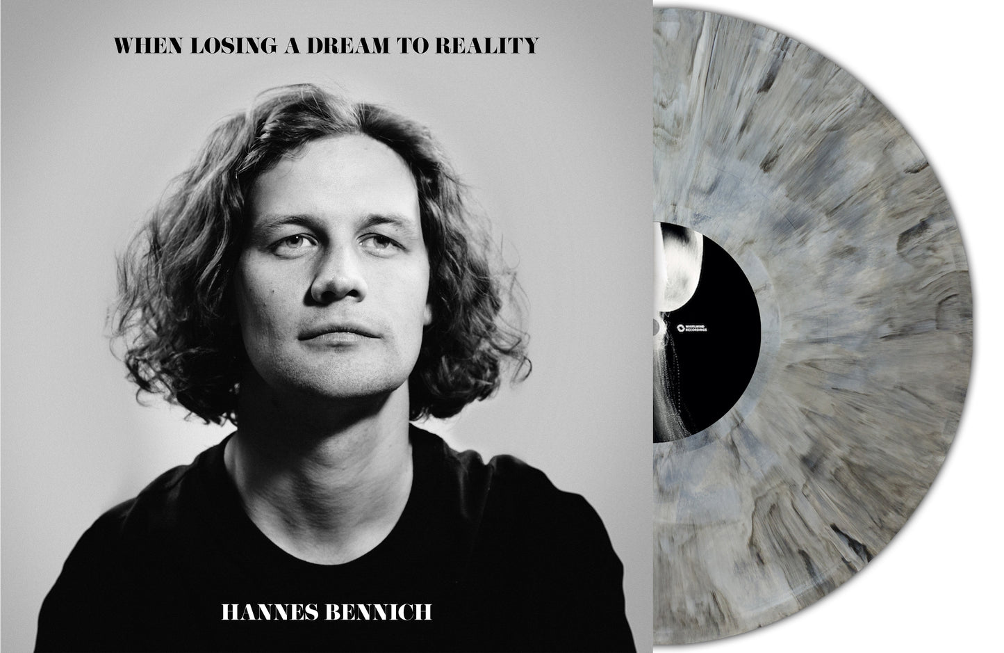 Hannes Bennich LP - When Losing A Dream To Reality (Grey Marble Vinyl)