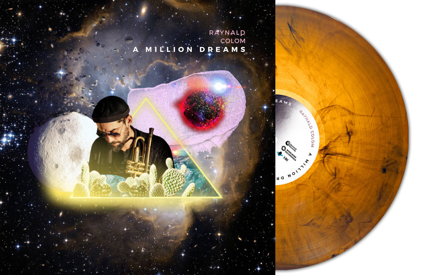 Raynald Colom LP - A Million Dreams (Orange Marble Vinyl)