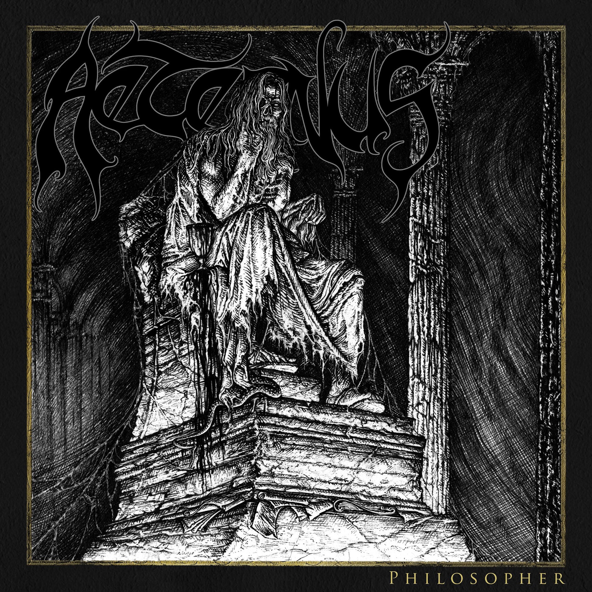 Aeternus LP - Philosopher (Gold Vinyl) | Buy Now For 39.99