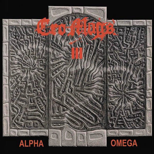 Cro-Mags LP - Alpha Omega (Clear/Black/Red/ Splatter Vinyl)