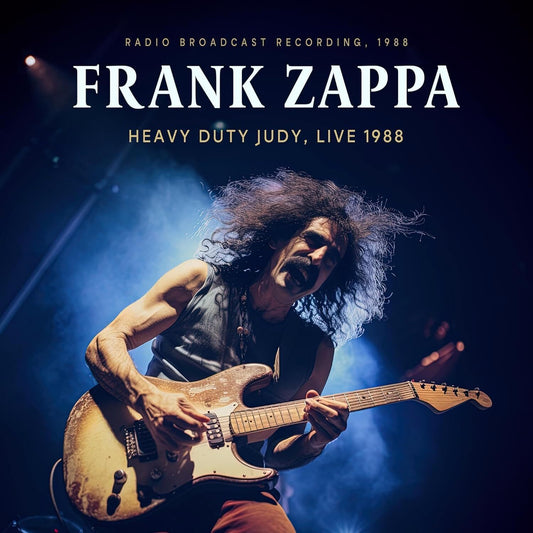Frank Zappa LP - Heavy Duty Judy / Live 1988 (Blue Vinyl) | Buy Now For 39.99