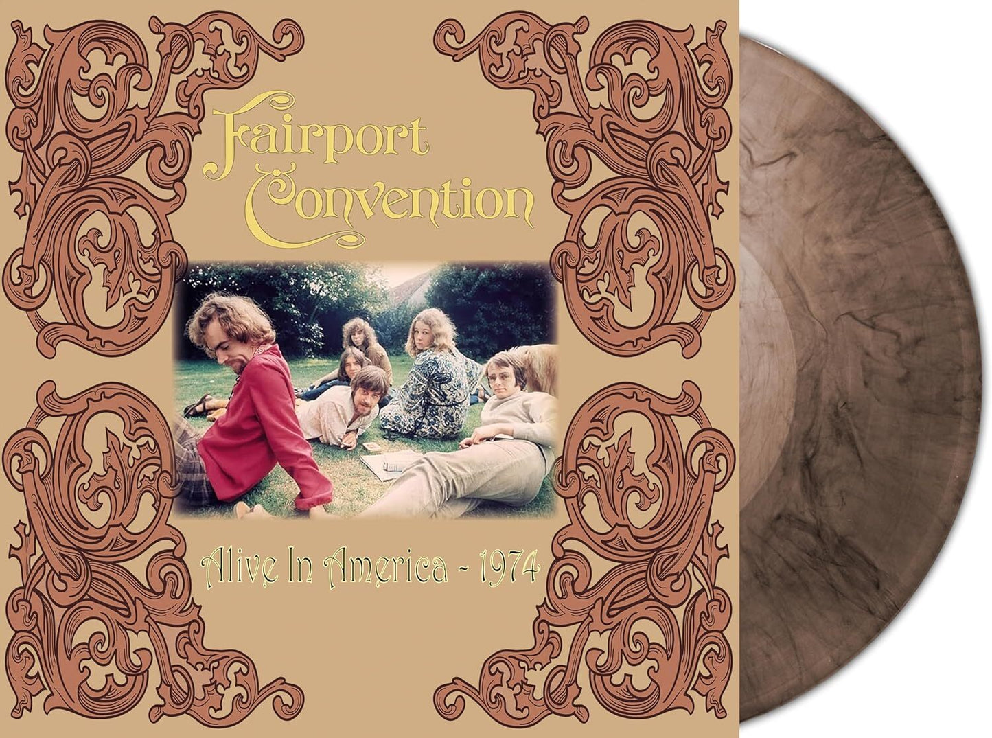 Fairport Convention LP - Alive In America (Clear Marble Vinyl)