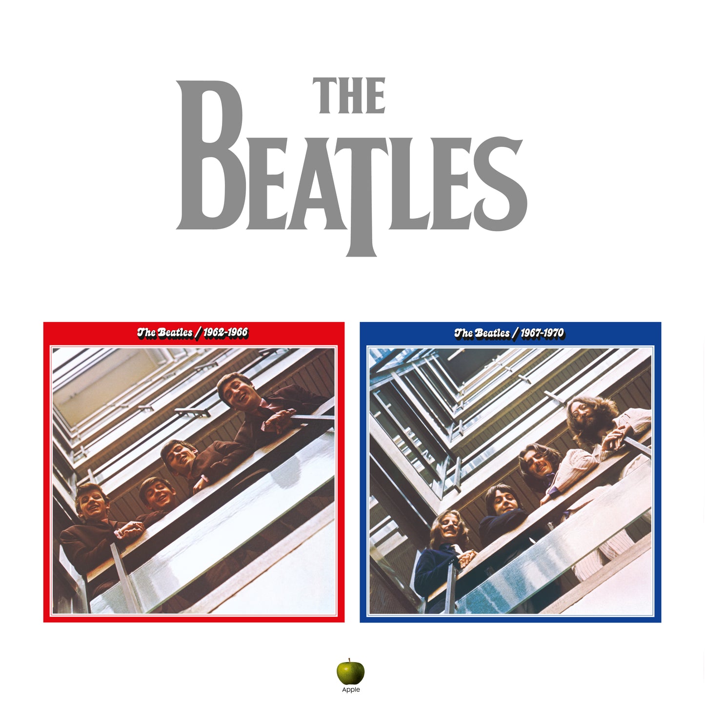 The Beatles LP Box Set - Red 62-66 + Blue Albums 67-70 (2023 Edition)