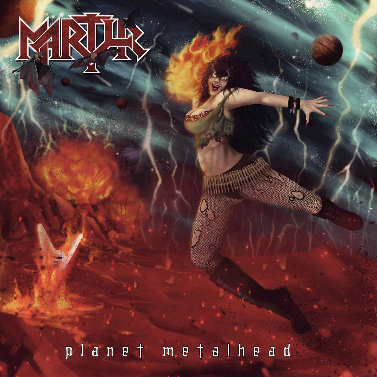 Martyr LP - Planet Metalhead (Transparent Green Vinyl) | Buy Now For 49.99