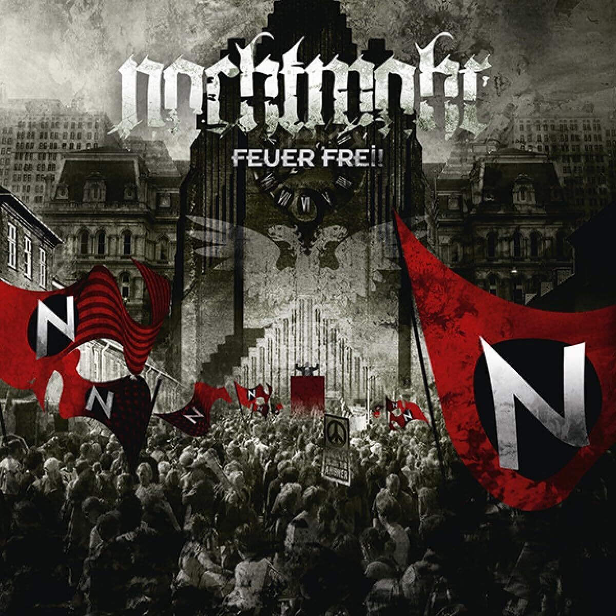 Nachtmahr LP - Feuer Frei! (Transparent Vinyl) | Buy Now For 54.99