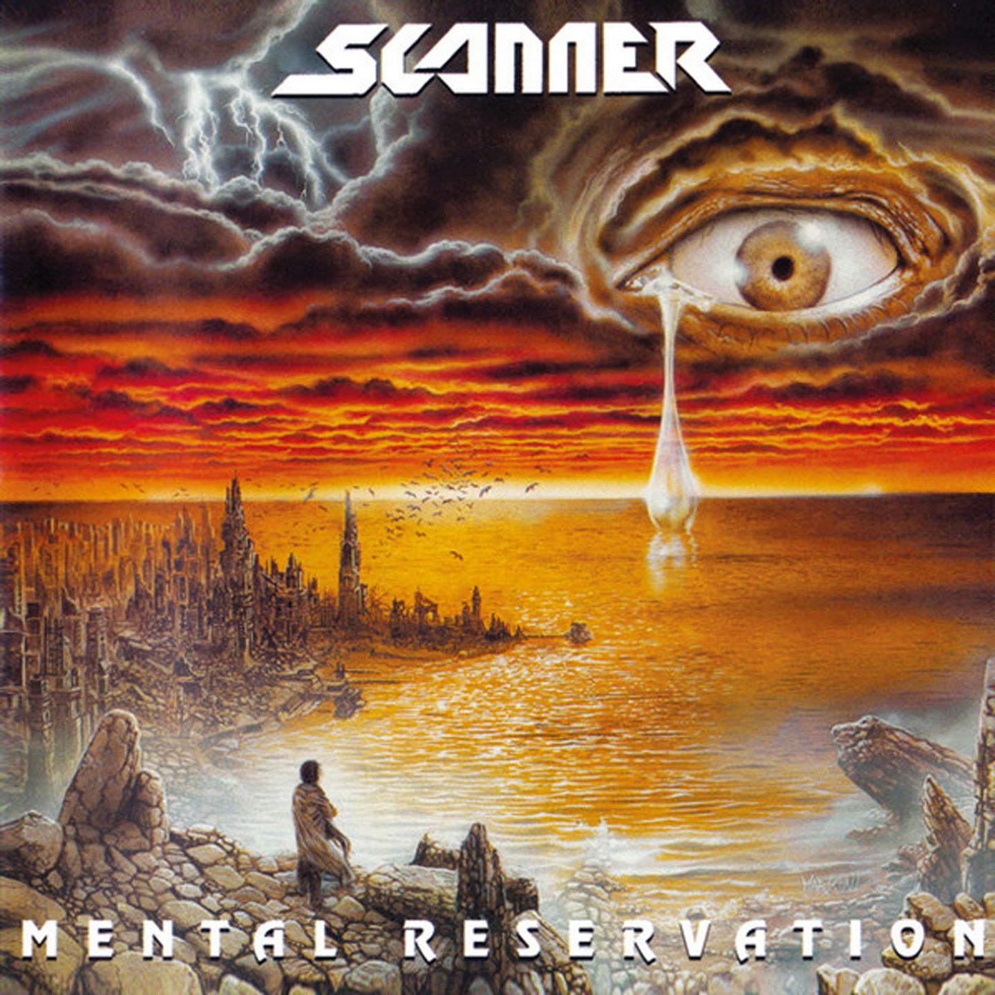 Scanner LP - Mental Reservation/Conception Of A Cure Demo (Orange Vinyl)(2Lp) | Buy Now For 59.99