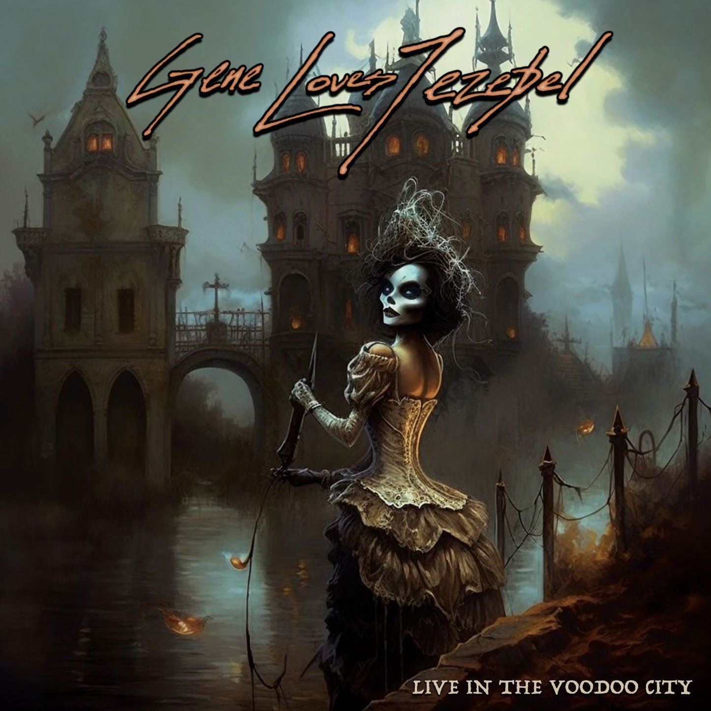 Gene Loves Jezebel LP - Live In The Voodoo City
