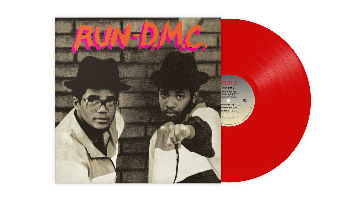 Run-Dmc LP - Run-Dmc (Red Vinyl)