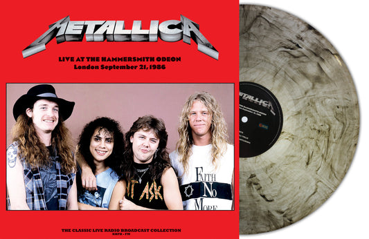 Metallica LP - Live At The Hammersmith Odeon. London 1986 (Grey Marble Vinyl)