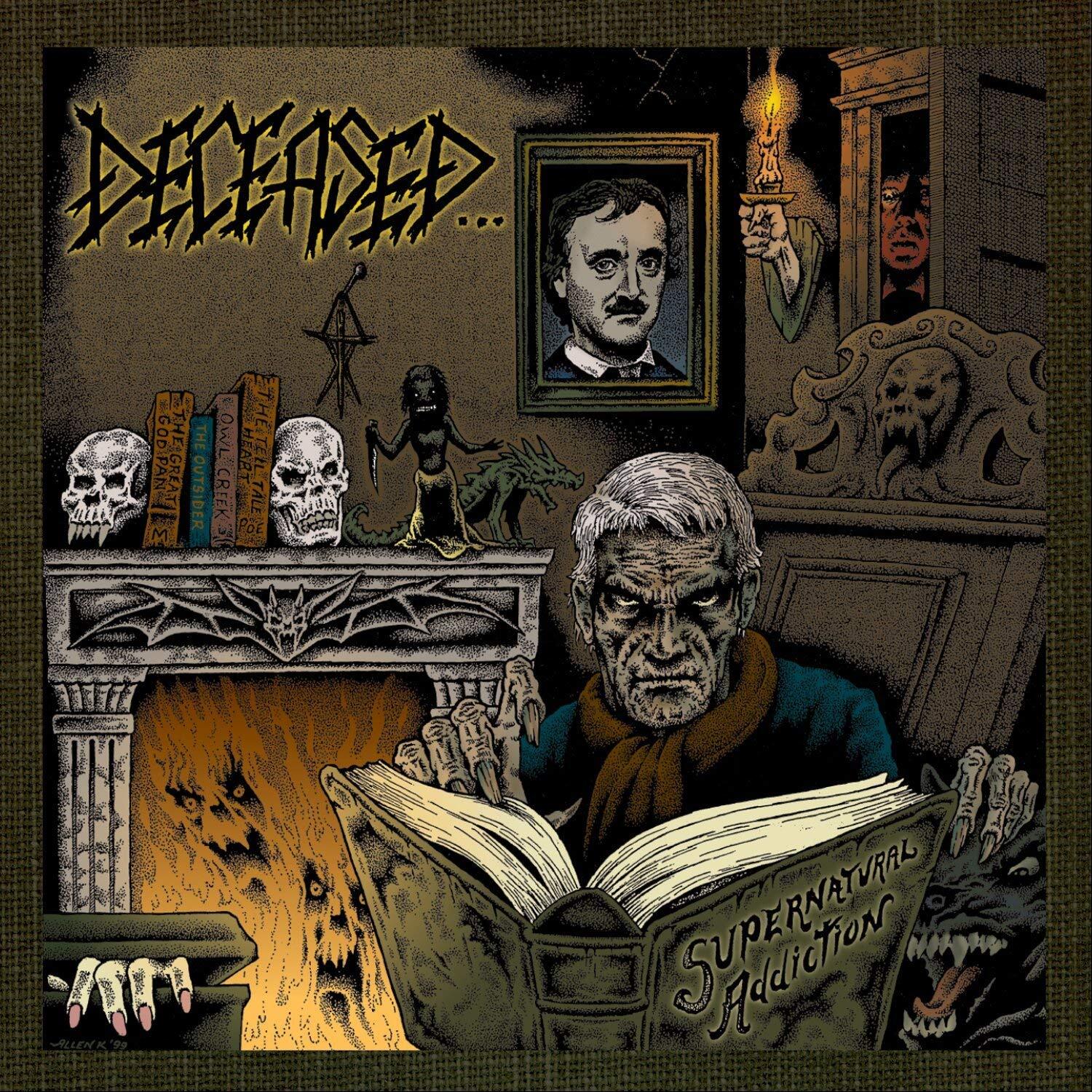 Deceased LP - Supernatual Addiction (Black Vinyl W/ Poster) | Buy Now For 49.99