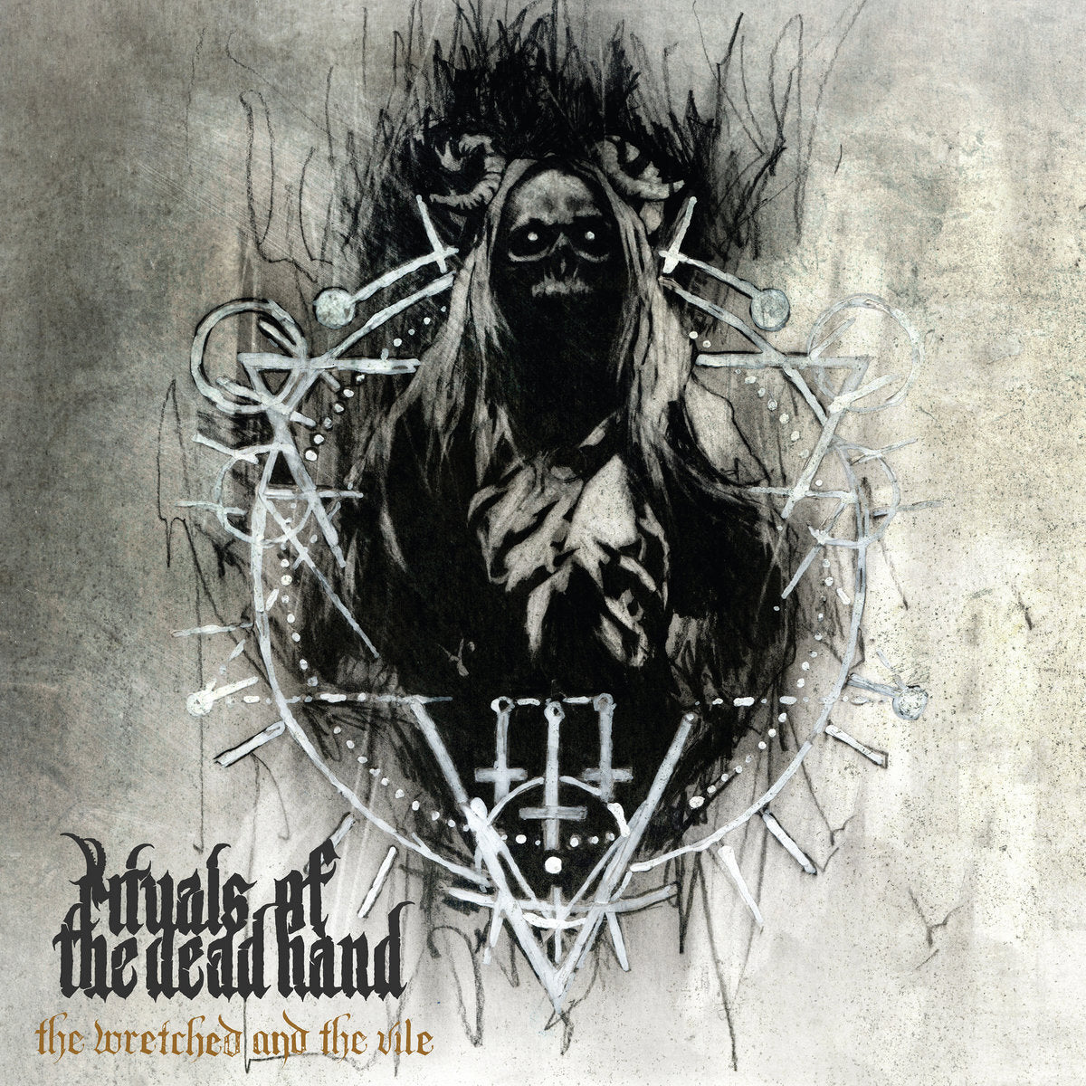 Rituals Of The Dead Hand LP - The Wretched And The Vile (Opaque Grey / Black Galaxy Vinyl) | Buy Now For 44.99