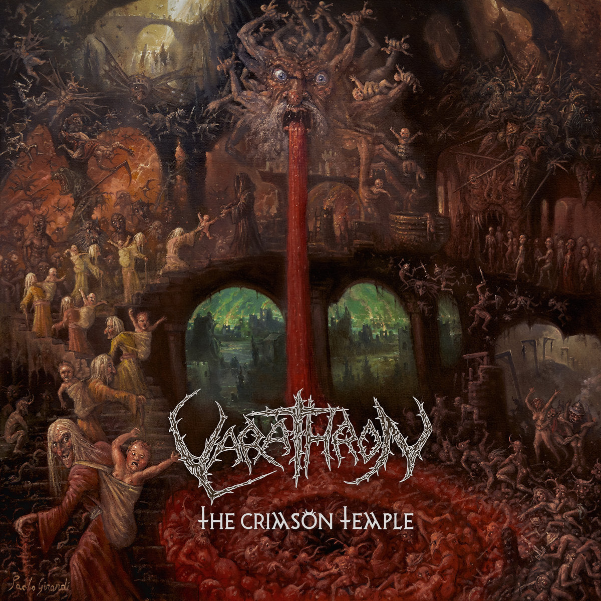 Varathron LP - The Crimson Temple (Crimson Vinyl) | Buy Now For 44.99