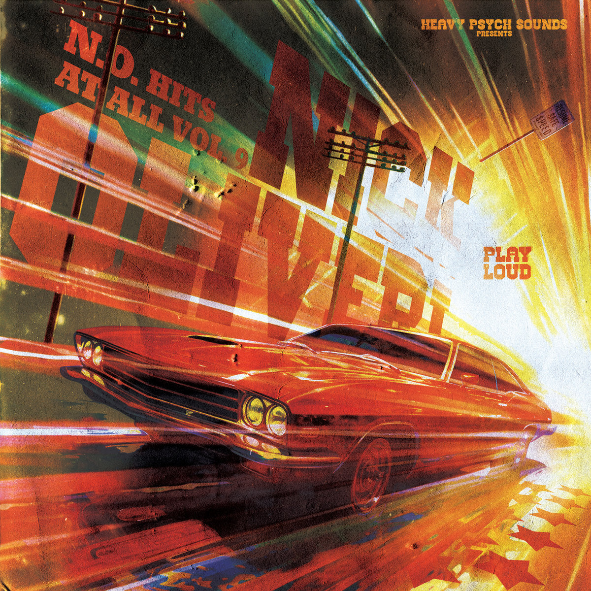 Nick Oliveri LP - N.O. Hits At All Vol.9 (Green Vinyl) | Buy Now For 34.99