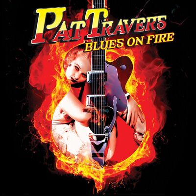 Pat Travers LP - Blues On Fire