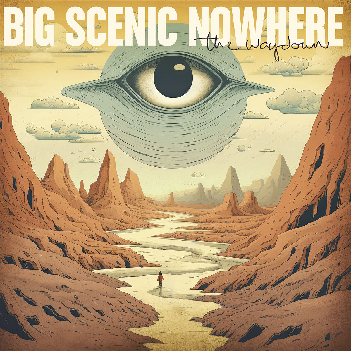 Big Scenic Nowhere LP - The Waydown (Trans Blue W/ Purple Splatter Vinyl) | Buy Now For 39.99