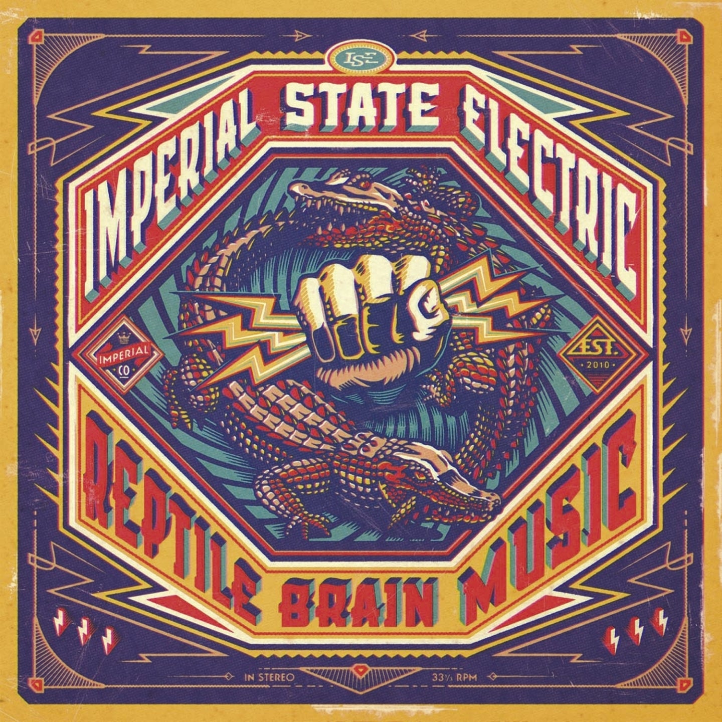 Imperial State Electric LP - Reptile Brain Music (Red Vinyl) | Buy Now For 44.99
