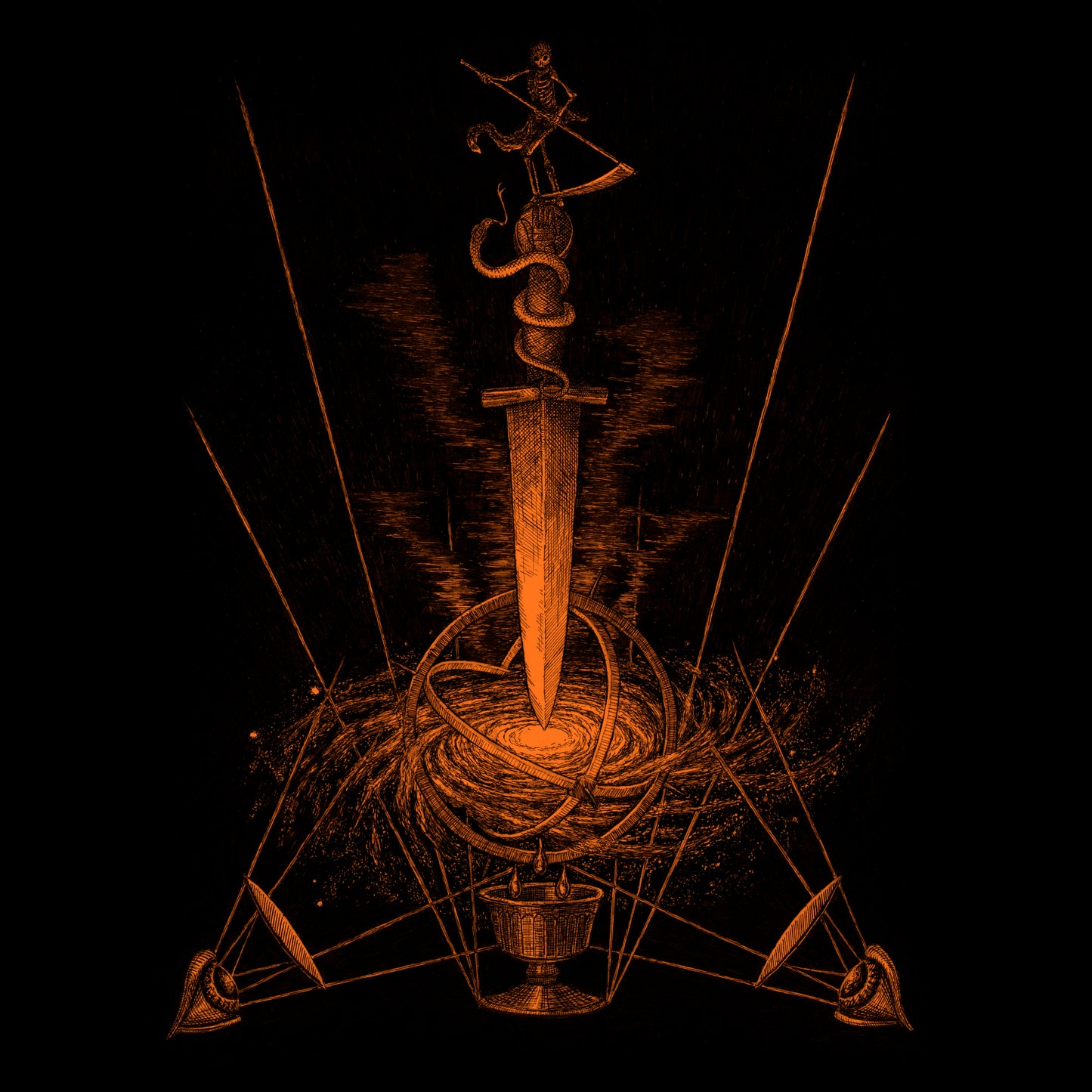 Inquisition LP - Veneration Of Medieval Mysticism And Cosmological Violence (Clear Vinyl) | Buy Now For 44.99