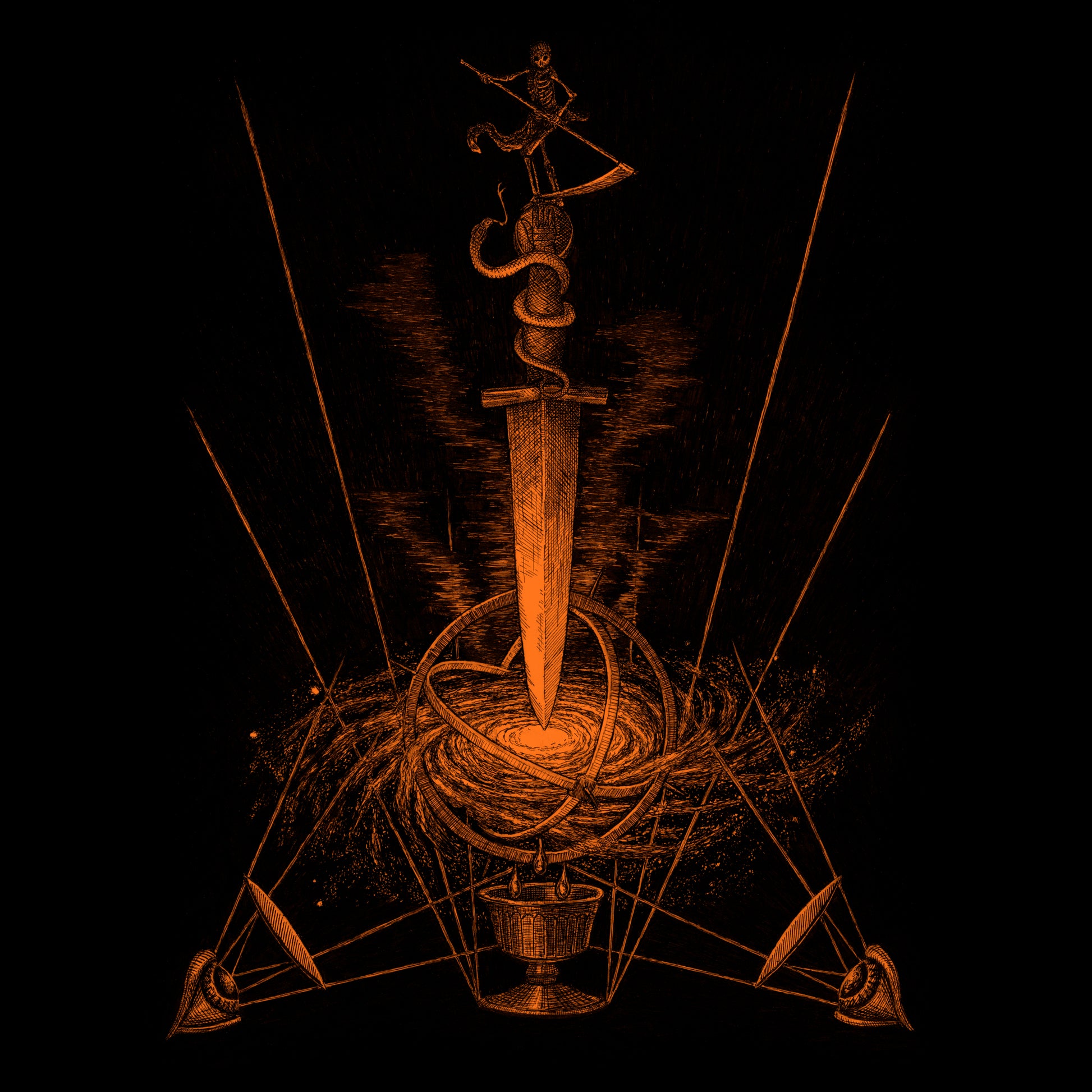 Inquisition LP - Veneration Of Medieval Mysticism And Cosmological Violence (Clear Vinyl) | Buy Now For 44.99