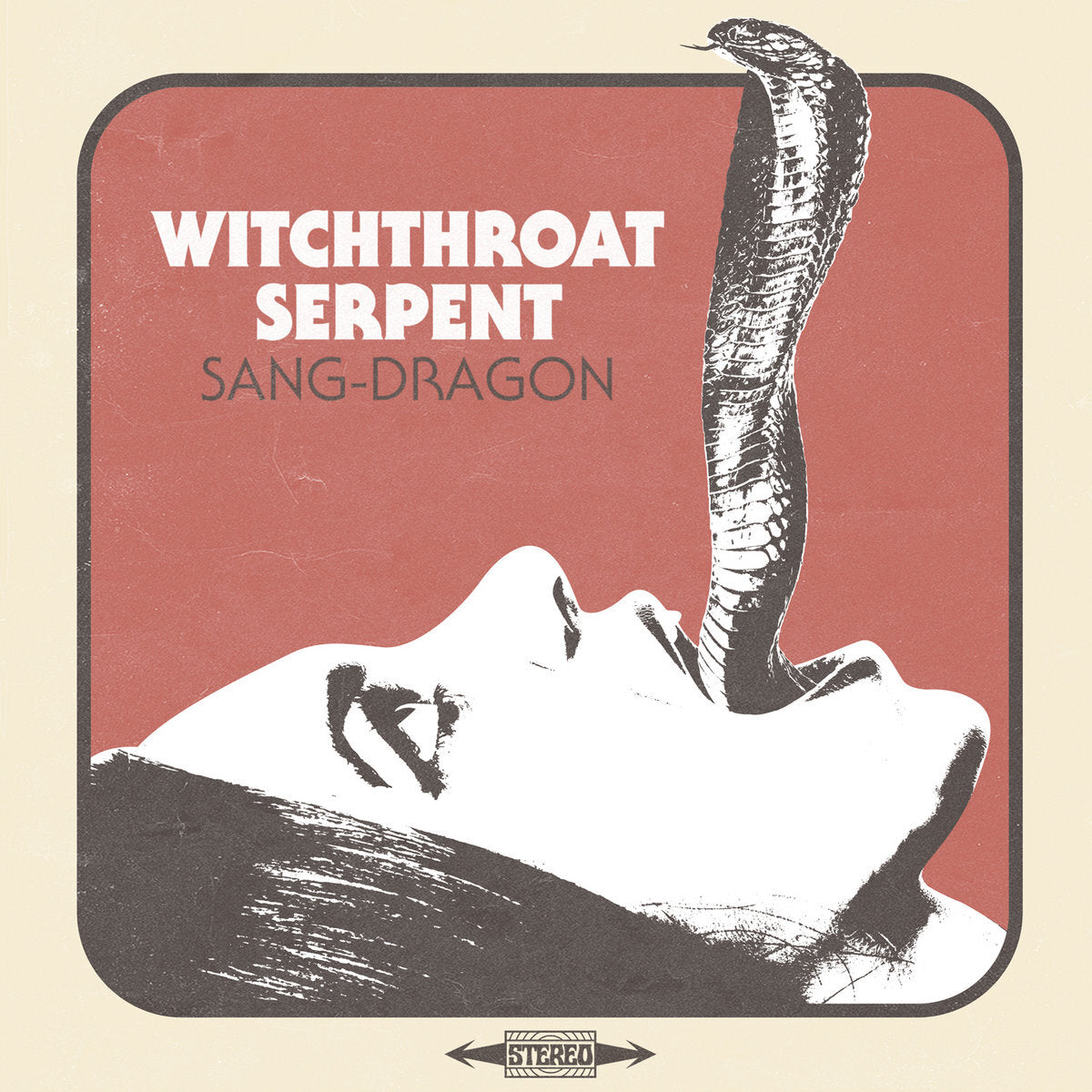 Witchthroat Serpent LP - Sang Dragon (3 Colour Striped Bone/Black/Red Vinyl) | Buy Now For 39.99