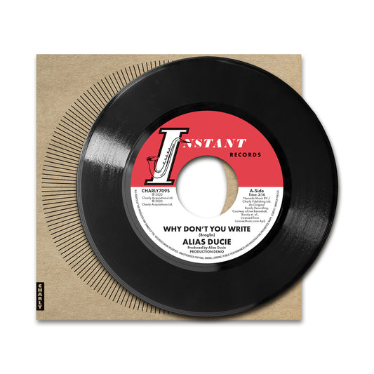 Alias Ducie / Lee Bates LP - Why Don'T You Write (Production Demo) / Why Don'T You Write