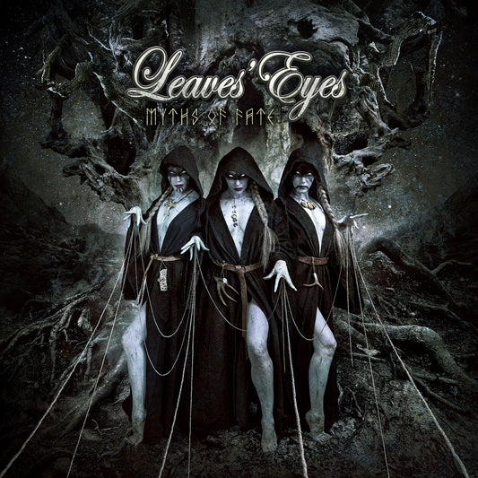 Leaves Eyes LP - Myths Of Fate (Blue/Black Splatter Vinyl) | Buy Now For 49.99