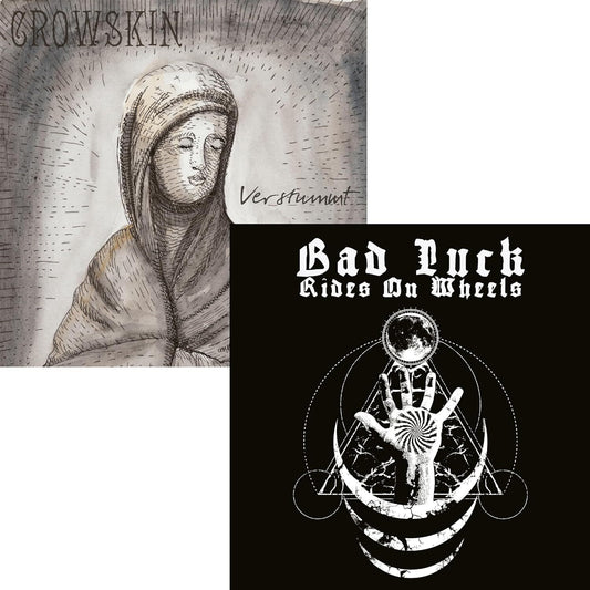 Crowskin / Bad Luck Rides On Wheels LP - Verstummt | Buy Now For 39.99