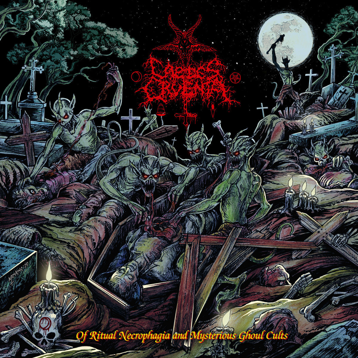 Caedes Cruenta LP - Of Ritual Necrophagia And Mysterious Ghoul Cults (2Lp) | Buy Now For 69.99