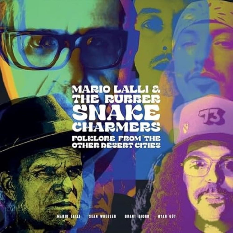 Mario Lalli & The Rubber Snake Charmers LP - Folklore From Other Desert Cities (Transparent W/ Purple/Splatter Vinyl) | Buy Now For 39.99