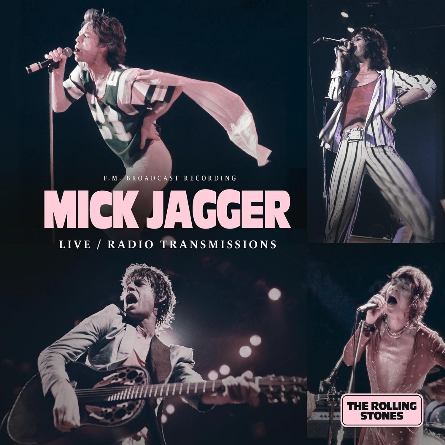 Mick Jagger LP - Live / Radio Transmissions (Pink Vinyl) | Buy Now For 39.99