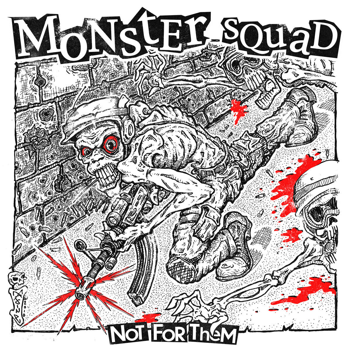 Monster Squad LP - Not For Them (Coloured Vinyl) | Buy Now For 34.99