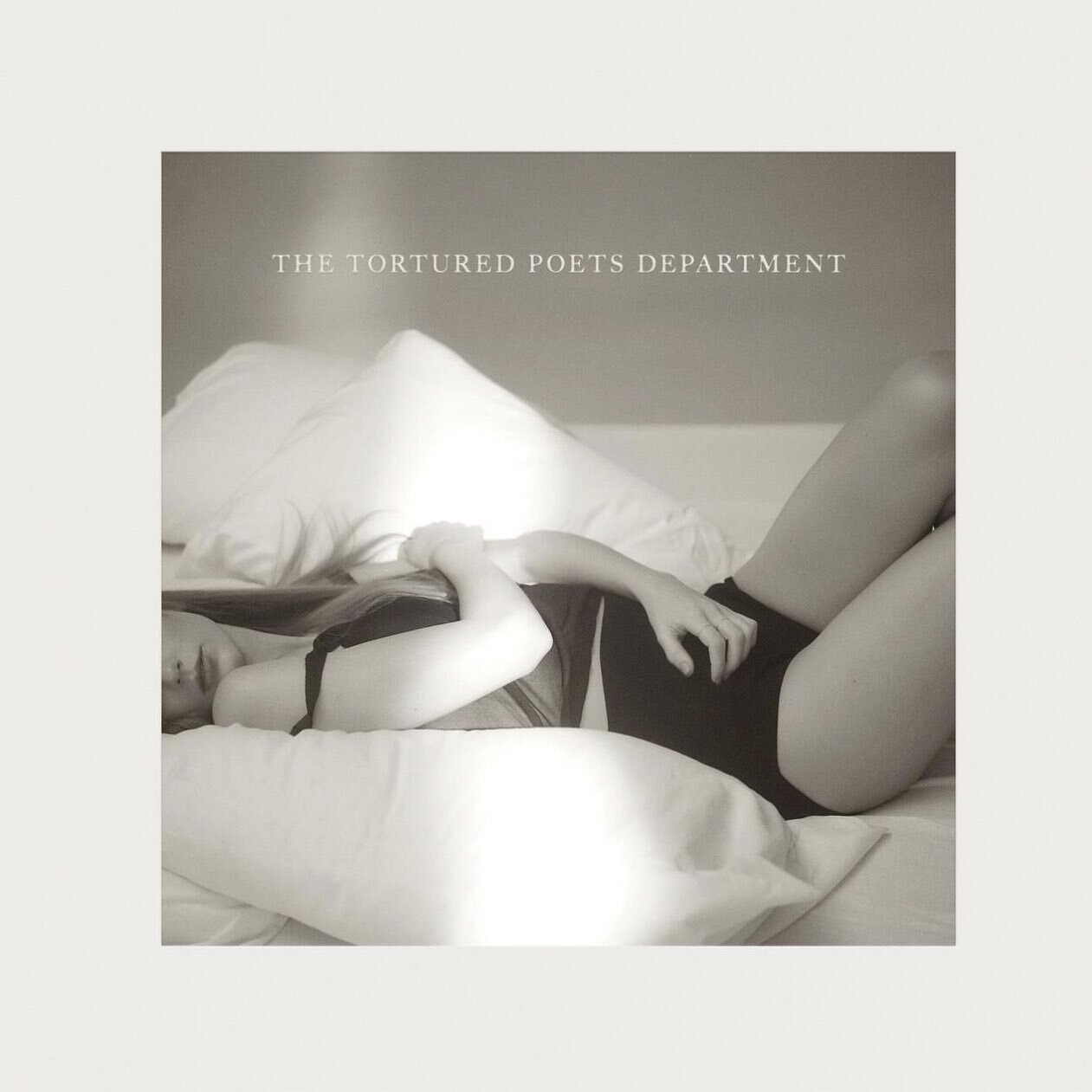 Taylor Swift LP - The Tortured Poets Department (+Bonus Track) (Ghosted White Vinyl)