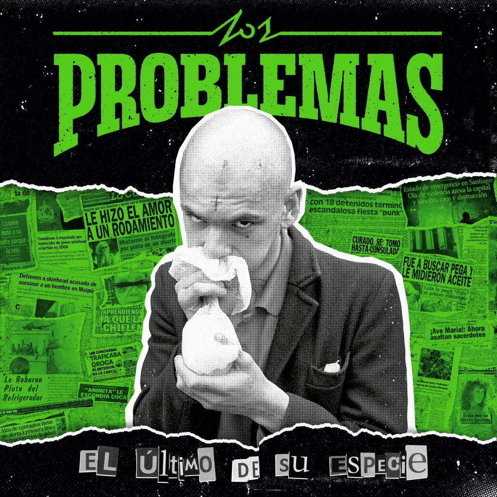 Los Problemas LP - El Ultimo De Su Especie (Green-Black Marbled Vinyl) | Buy Now For 39.99