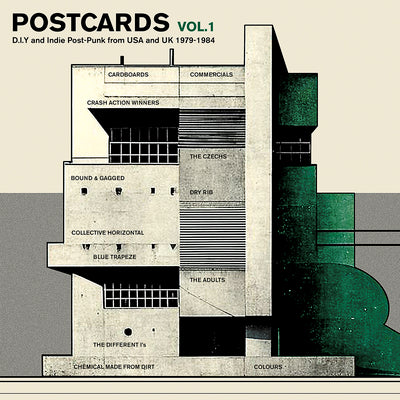 Various Artists LP - Postcards Vol. 1: D.I.Y. And Indie Post-Punk from USA and UK 1979-1984 | Buy Now For 29.99