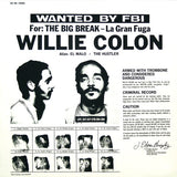 Willie Colón and Héctor Lavoe LP - La Gran Fuga (The Big Break) | Buy Now For 59.99