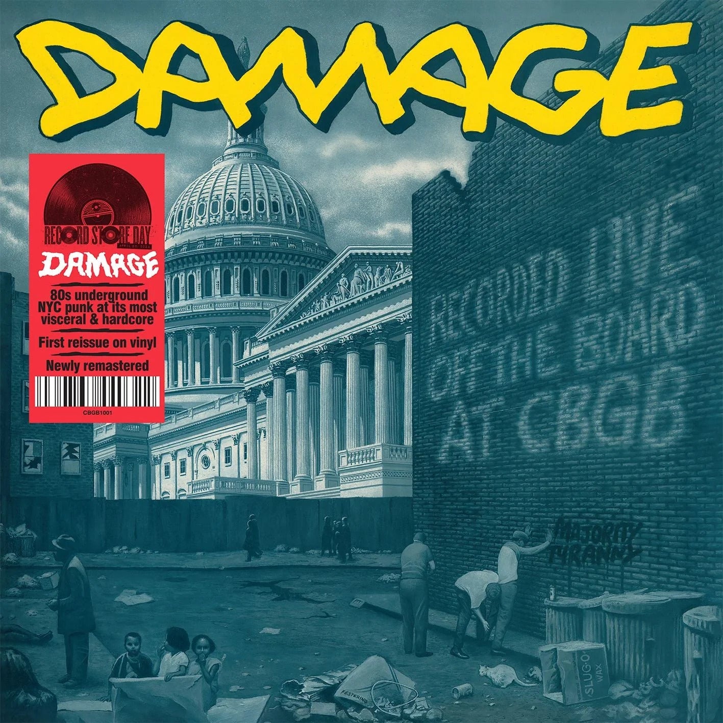 Damage LP - Recorded Live Off The Board At Cbgb (Rsd 2024) | Buy Now For 44.99