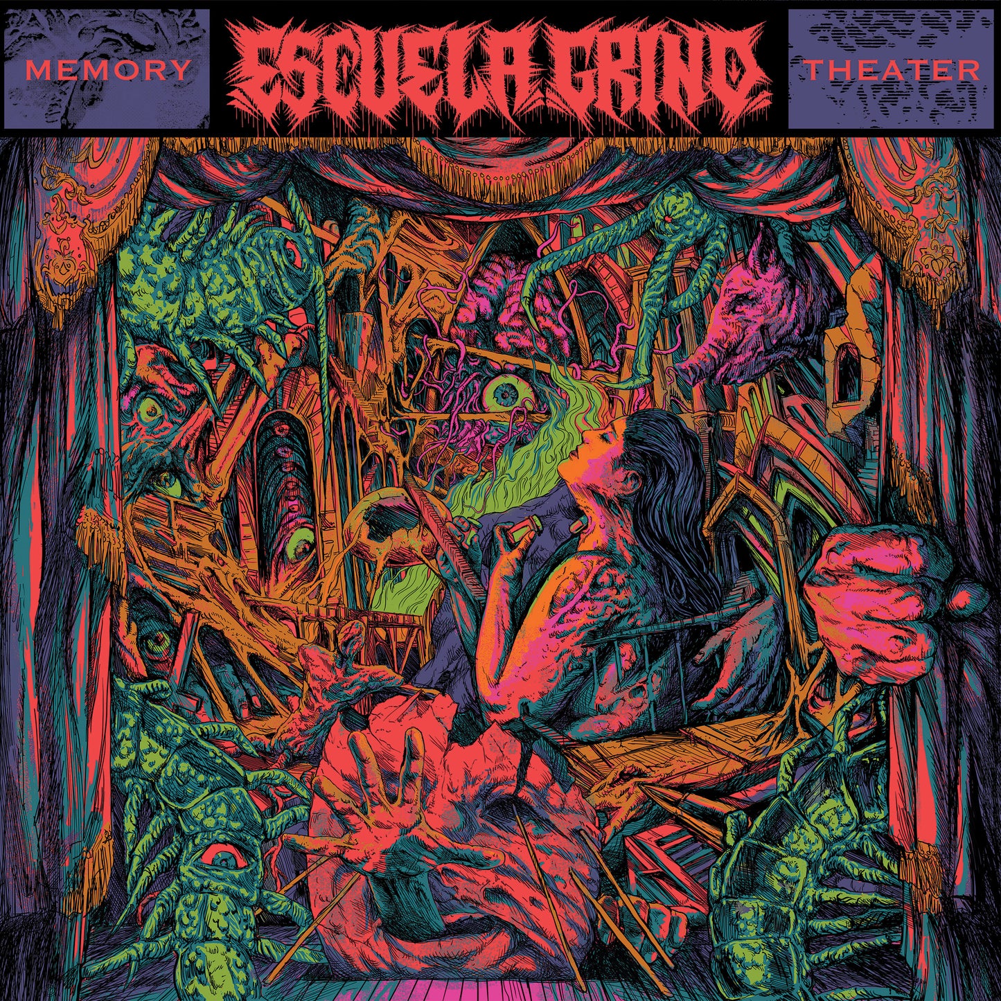 Escuela Grind LP - Memory Theater (Violet Vinyl) | Buy Now For 39.99
