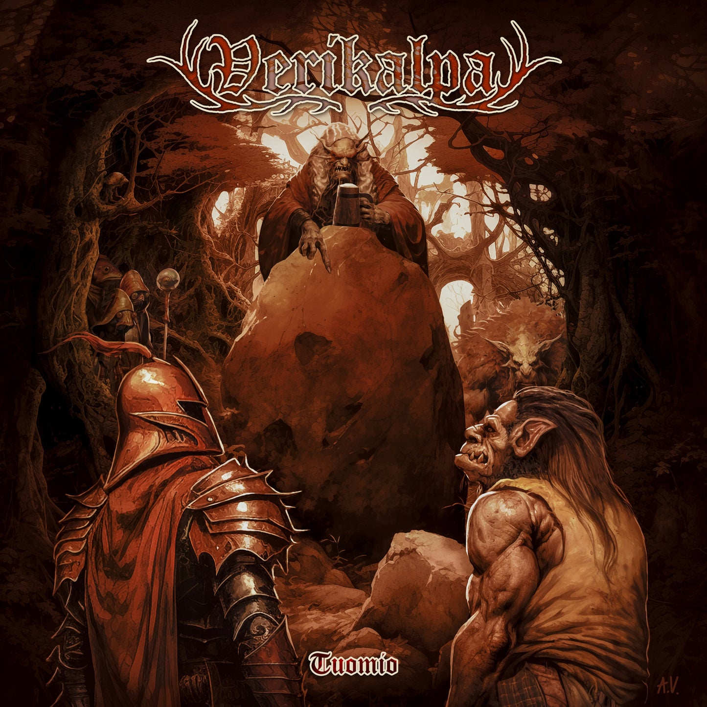 Verikalpa LP - Tuomio (Marbled Red Vinyl) | Buy Now For 37.99