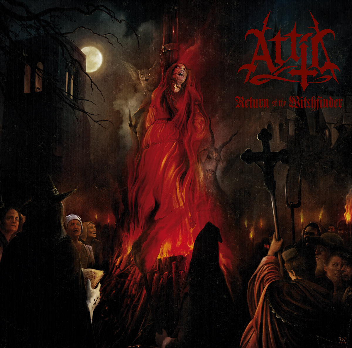 Attic LP - Return Of The Witchfinder (Smoke Vinyl) | Buy Now For 59.99