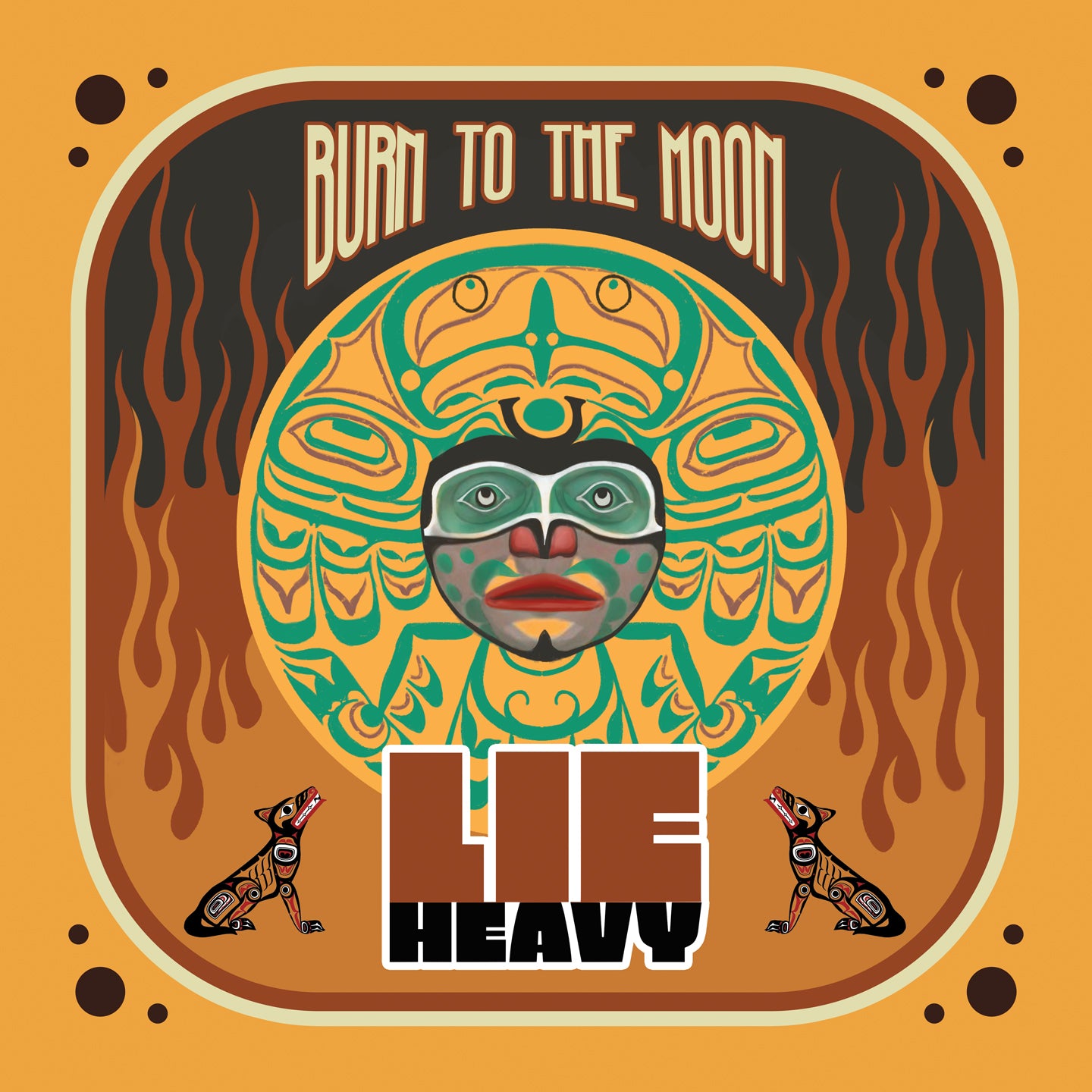 Lie Heavy LP - Burn To The Moon (Blood Red Vinyl) | Buy Now For 34.99
