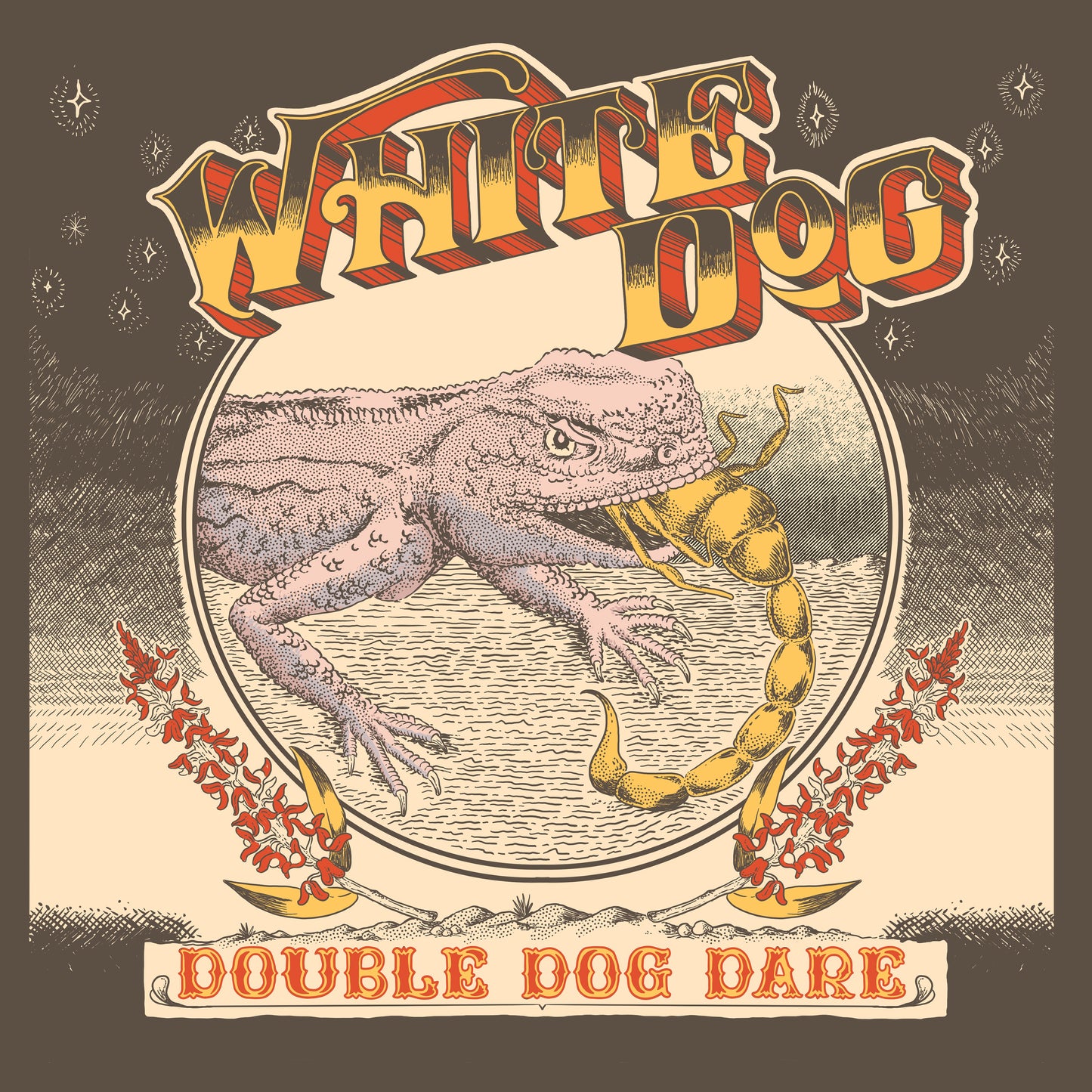 White Dog LP - Double Dog Dare (Gold Vinyl) | Buy Now For 34.99