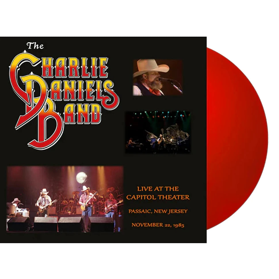 Charlie Daniels Band LP - Live At The Capitol Theater November 22. 1985 (Red Vinyl)